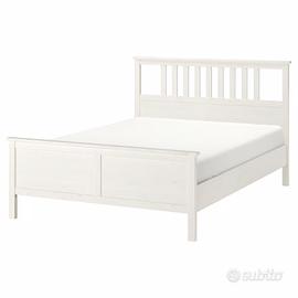 HEMNES Struttura letto + Materasso