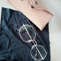 occhiali  esagonali anti riflesso ray ban