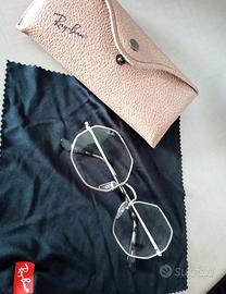 occhiali  esagonali anti riflesso ray ban