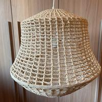 Paralume Lampadina Crochet Uncinetto Lampadario