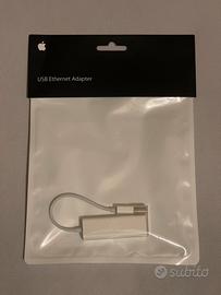 Apple USB Ethernet Adapter (MC704ZM/A) – Anno 2008 - Audio/Video In vendita  a Trapani