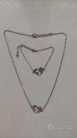 Collana+Braccialetto “Mondo” abbinati Hand Made