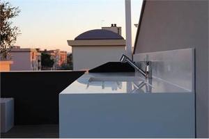 Attico moderno su due livelli con terrazzo e Jacu