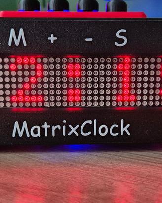 Orologio Digitale XL a 5 Matrici LED