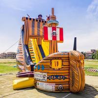 Galeone gonfiabile - scivoli gonfiabili usato