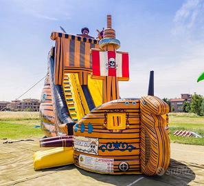 Galeone gonfiabile - scivoli gonfiabili usato