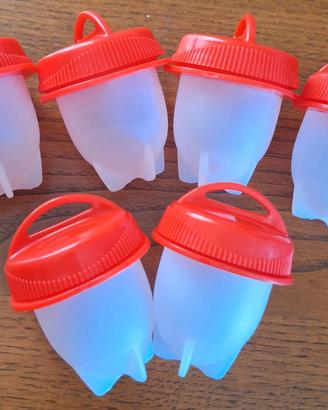 6 cuoci uova in silicone
