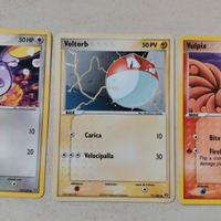 Lotto Ex emerald 71->73/106 Pokemon 