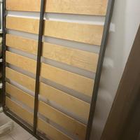 Rete letto matrimoniale ortopedica come nuova