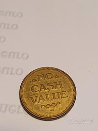 Gettone vintage da gioco USA