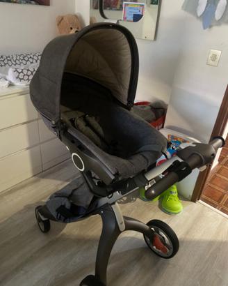 Trio stokke con accessori invernali