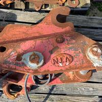 Sgancio rapido idraulico per escavatore