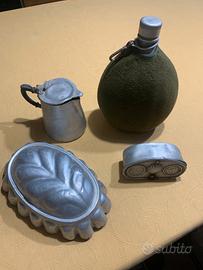 Articoli vintage in alluminio