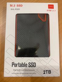 Unità esterna SSD 2 Tb Nuova