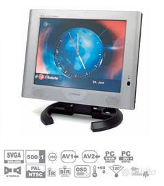 NUOVO -   12"  LCD TFT  monitor con TV tuner.