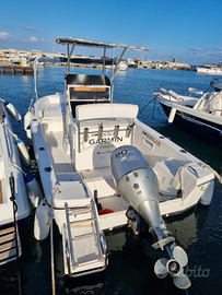 Barca open 6 metri s.c.ambio con panda 4x4