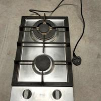 Piano cottura gas 2 fuochi NJ Domino-302S