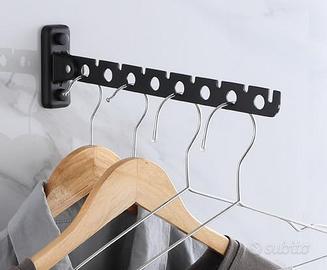 Appendiabiti a Scomparsa Ripiegabile a 180 Gradi,A