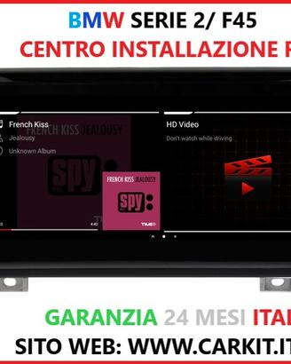 TABLET ANDROID BMW SERIE 2 F45 DAL 2017sistema EVO