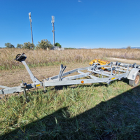 Carrello gommone barca