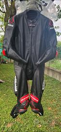 Tuta moto Spidi in pelle di canguro nuova