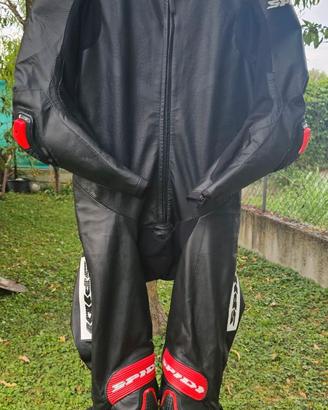 Tuta moto Spidi in pelle di canguro nuova