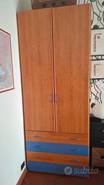 Armadio ed eventuale Armadietto a giorno