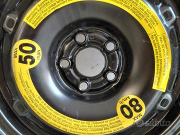 Ruotino di scorta Dunlop 5 fori 185 60 r 15