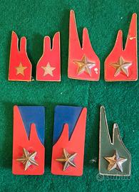 Mostrine militari Esercito Italiano (anni 50/60)