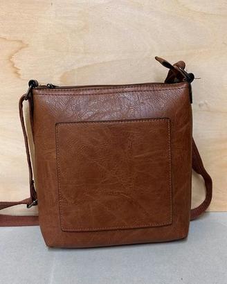 Borsa Tracolla Unisex Cognac | Vintage Chic