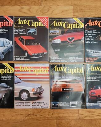 AutoCapital 1988 annata quasi completa (11 numeri)