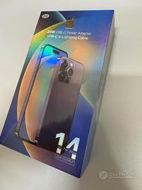 Apple cavo Type-c lightning + Alimentatore 25W