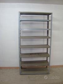 Scaffali Metallici colore grigio