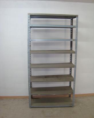 Scaffali Metallici colore grigio