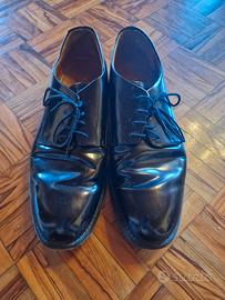 Scarpe eleganti taglia 46 nere lucide