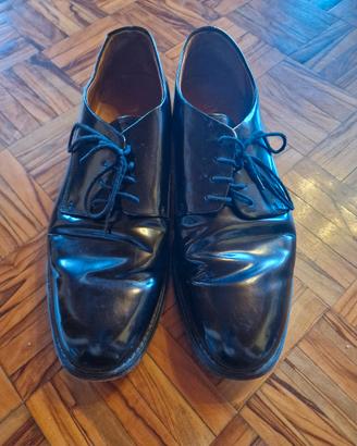 Scarpe eleganti taglia 46 nere lucide