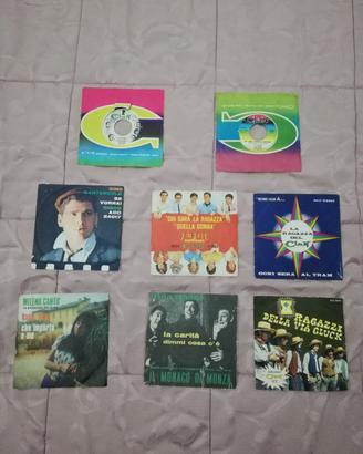 Collezione Clan Celentano 8 Dischi 45 Giri Anni 60