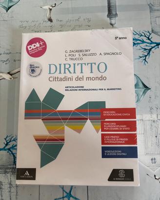 Diritto Cittadini del Mondo 5 anno Zagrebelsky