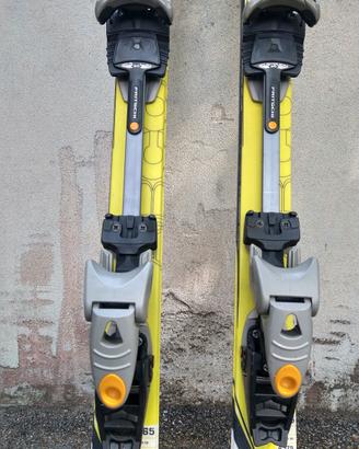 sci da scialpinismo completi di attacchi e scarpon