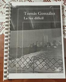 Tomás González La luz difícil