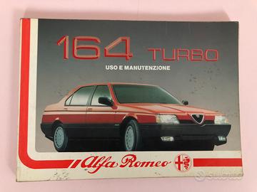 Libretto uso manutenzione Alfa 164 Turbo