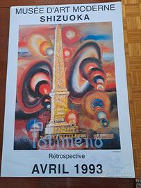 3 Posters e materiale del Pittore Polimeno Paolo