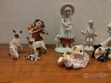 stock statuine ceramica e terracotta