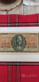 banconote dracme 5000 Grecia 