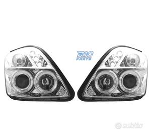 FARI PER SUZUKI SWIFT 05-10 ANGEL EYES FONDO CROMA