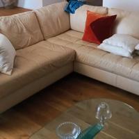 Divano in vera pelle 5 posti