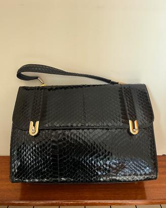 Borse vintage con stampa coccodrillo