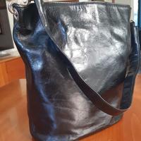 Borsa donna nera nuova con etichetta negozio