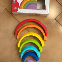 Lewo Gioco arcobaleno di legno