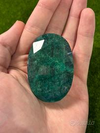 Smeraldo radice 346.0 ct taglio Ovale certificato